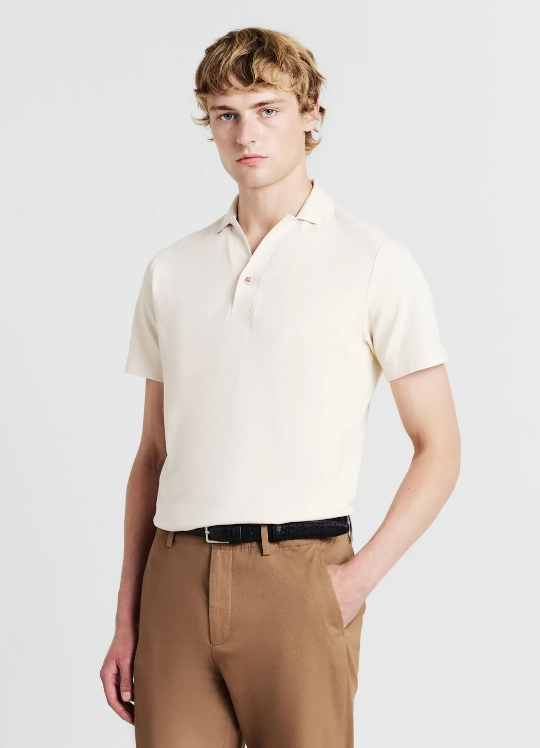 Calliope polo un bouton t-shirt homme