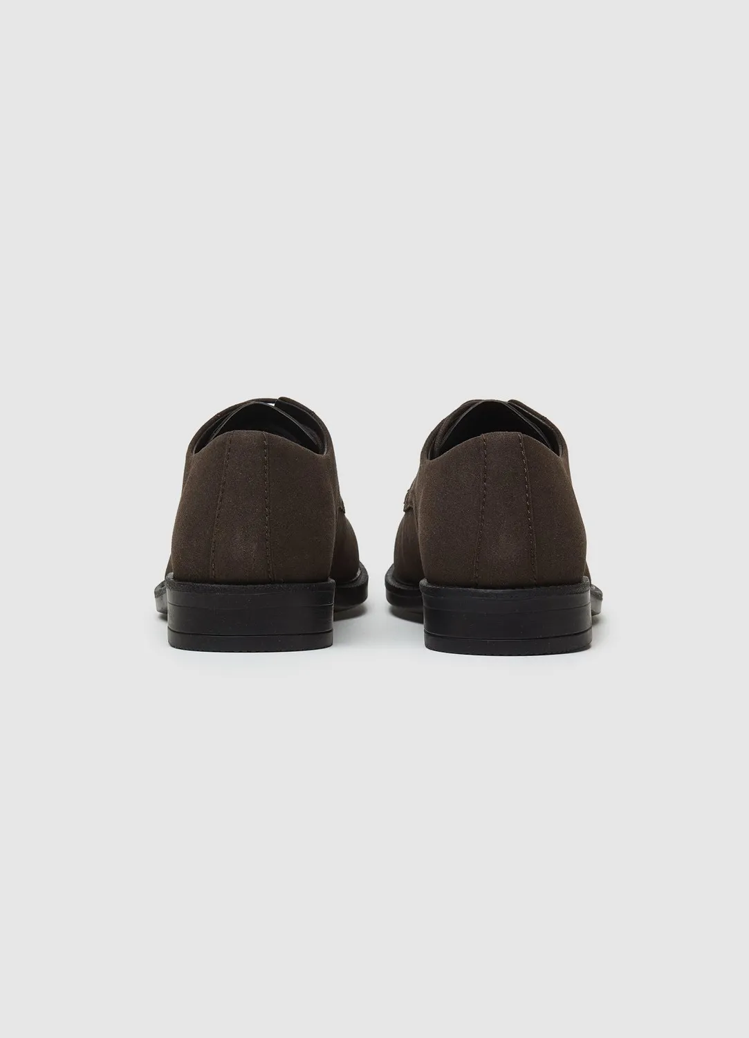 Calliope derby stringate simil daim chaussures homme