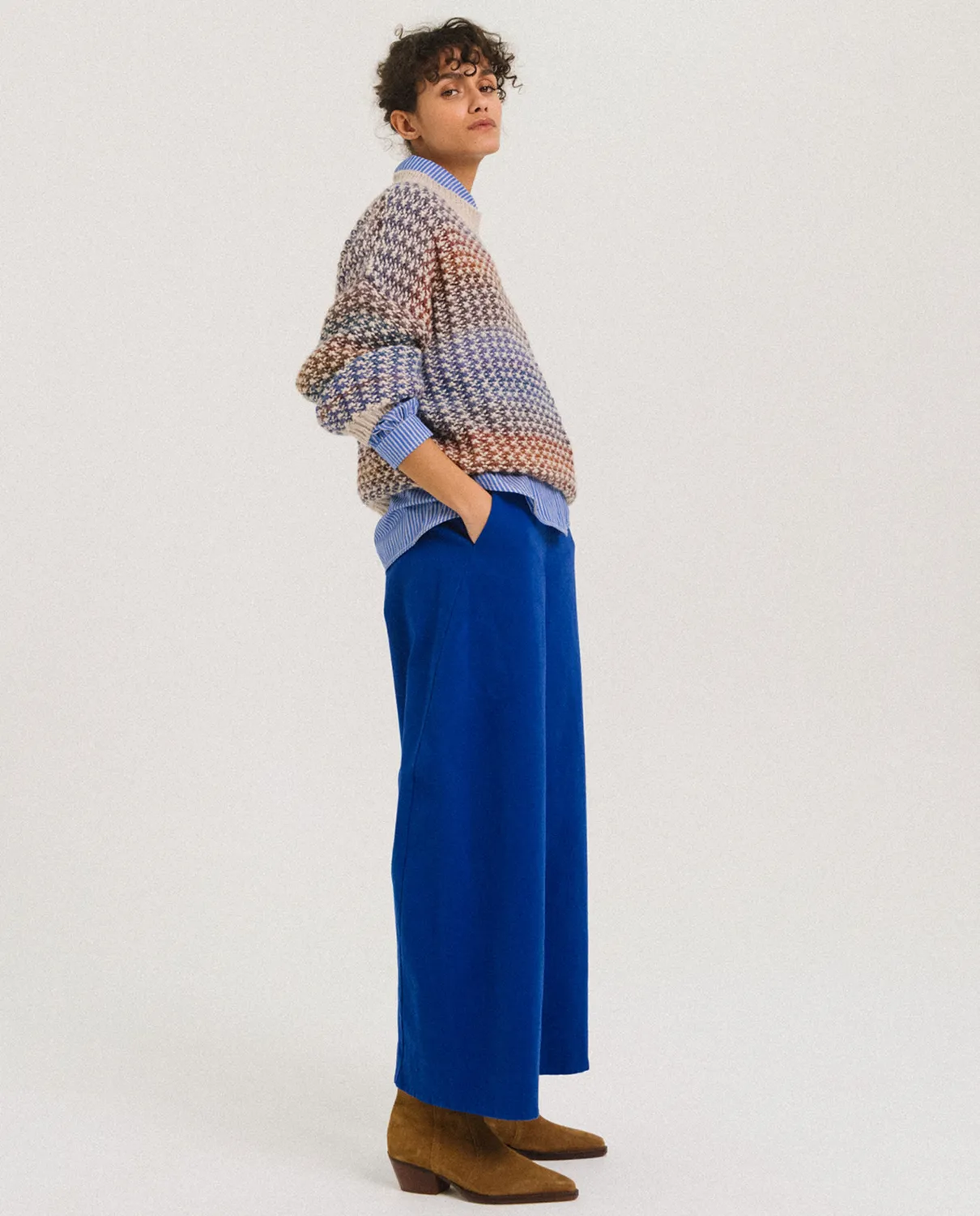 Tinsels Finder Oxyde pull laine chaude loose