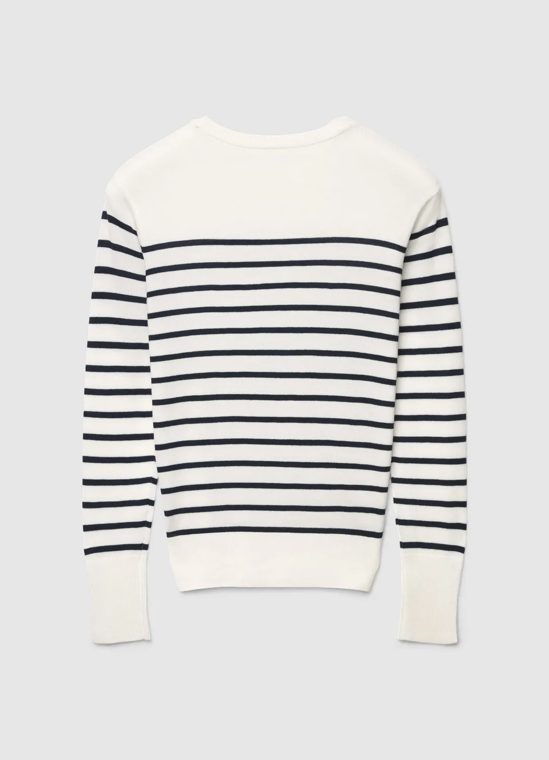 Calliope pull rayé col rond femme manches longues