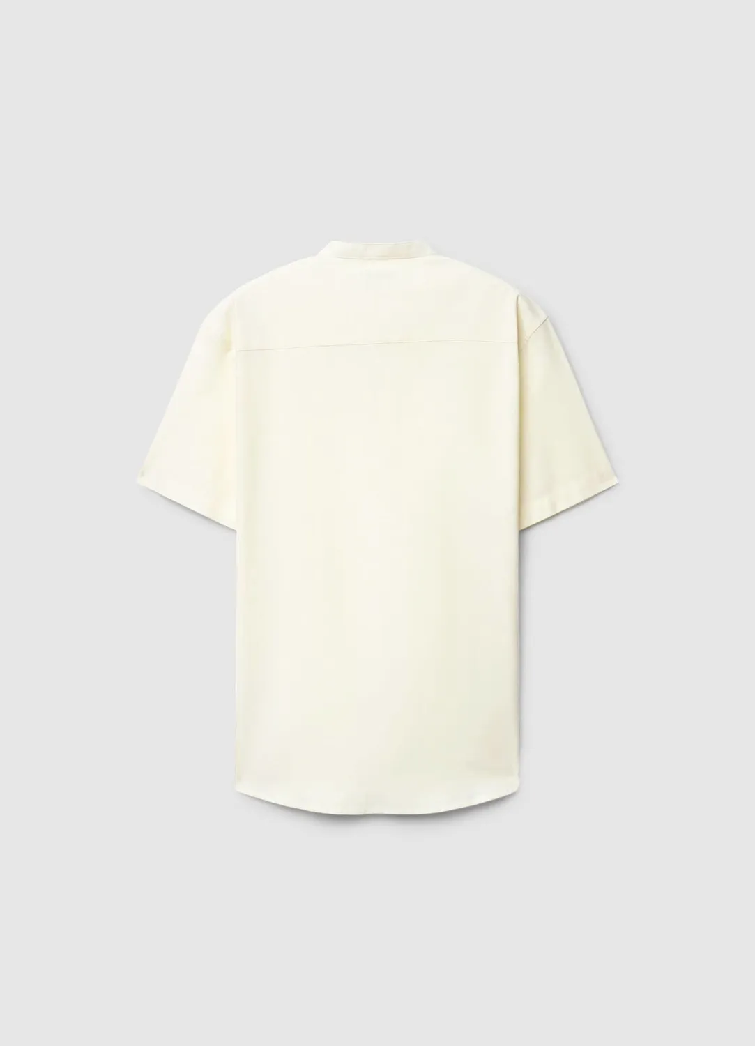 Calliope chemise col coréen homme lin manches courtes S-5XL