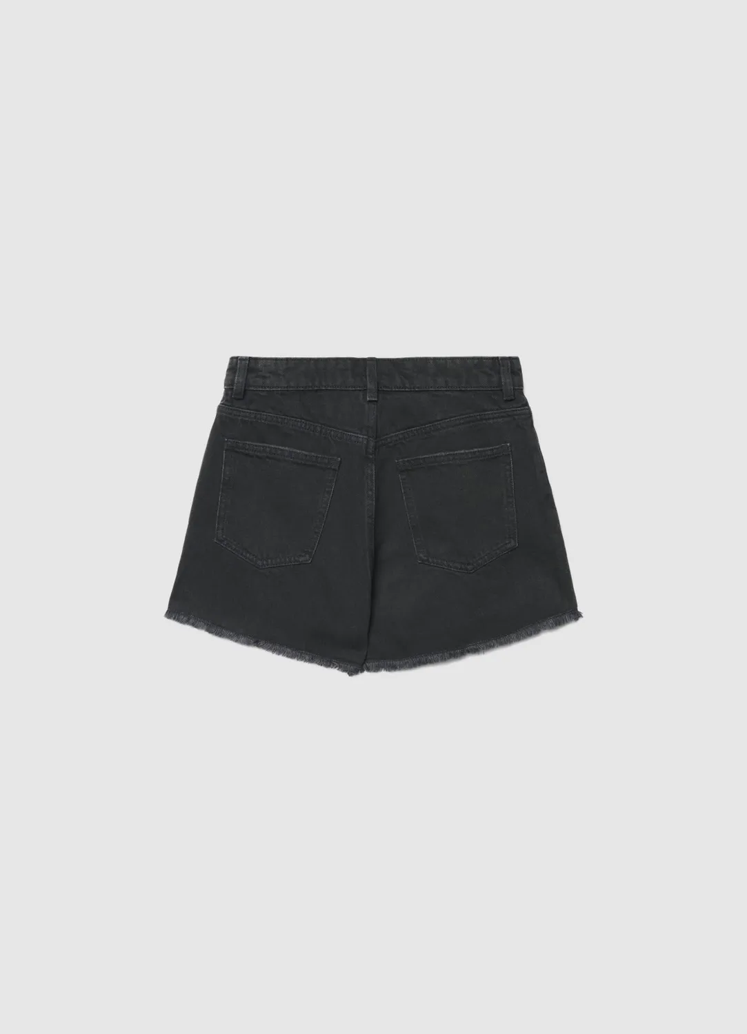 Calliope short mom en jean destroy femme taille haute