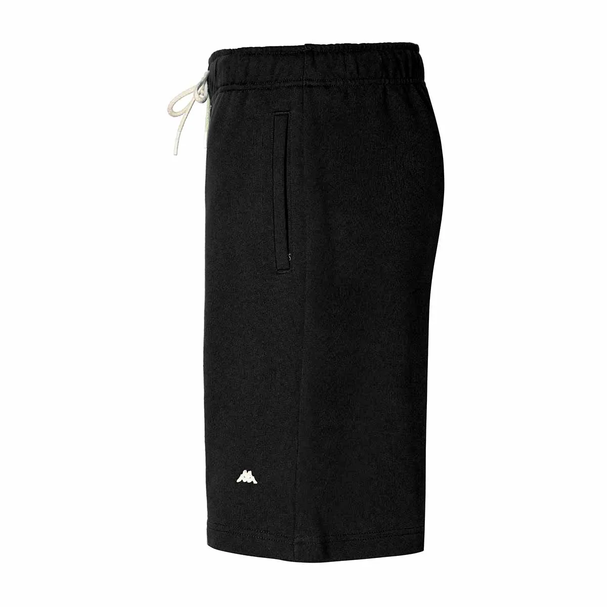 Robe di Kappa Karraway short noir coton unisexe droit