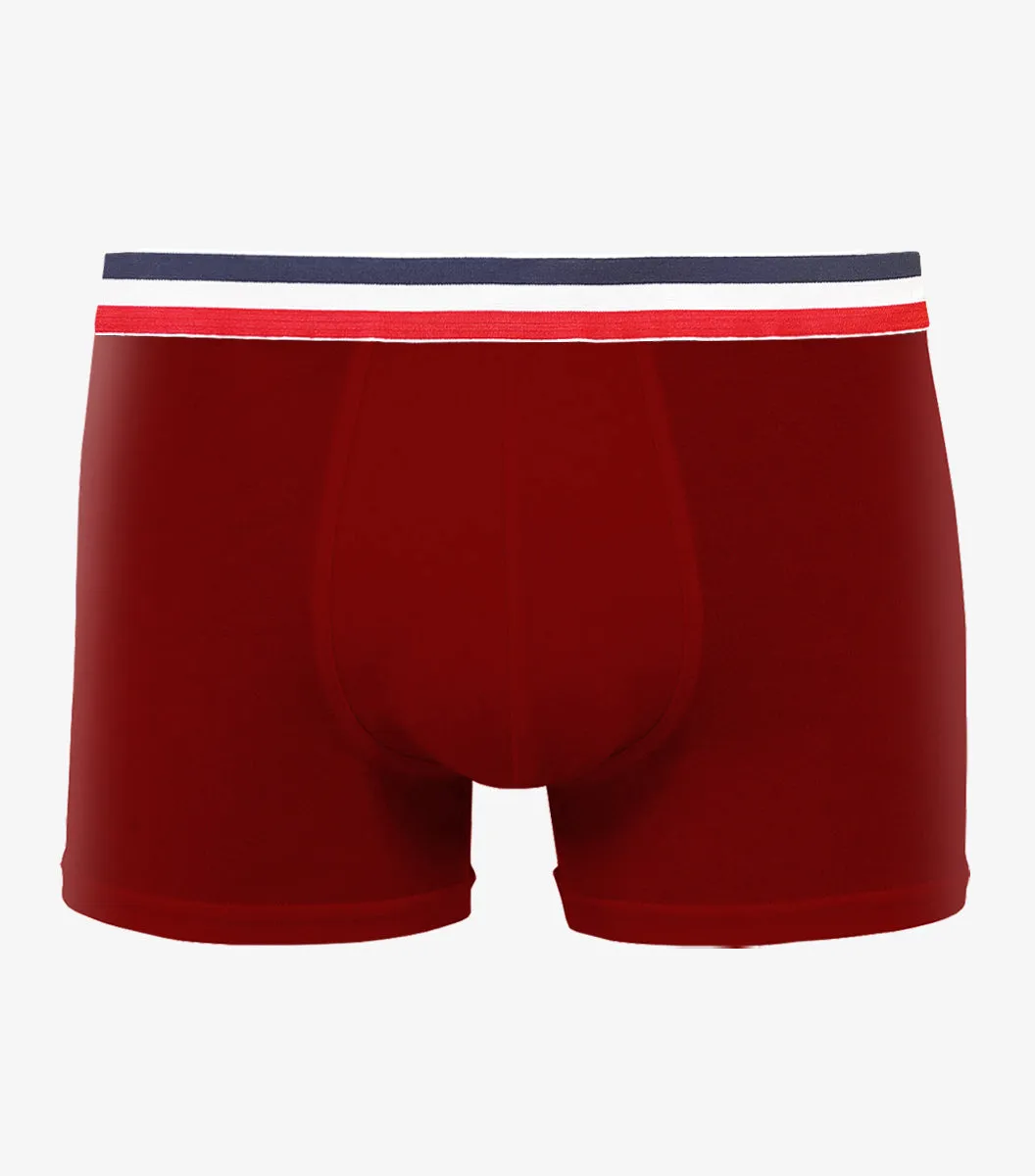 Cocorico Intemporel Boxer Homme Rouge Supporter coton