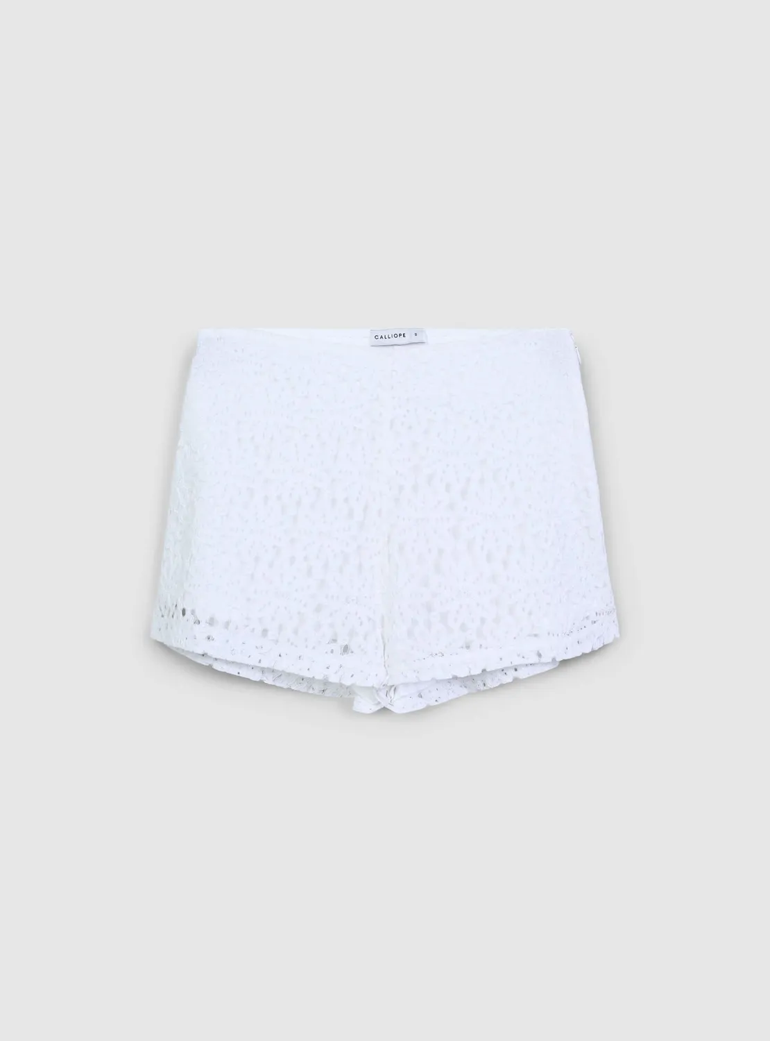 Calliope macramé short femme coupe regular