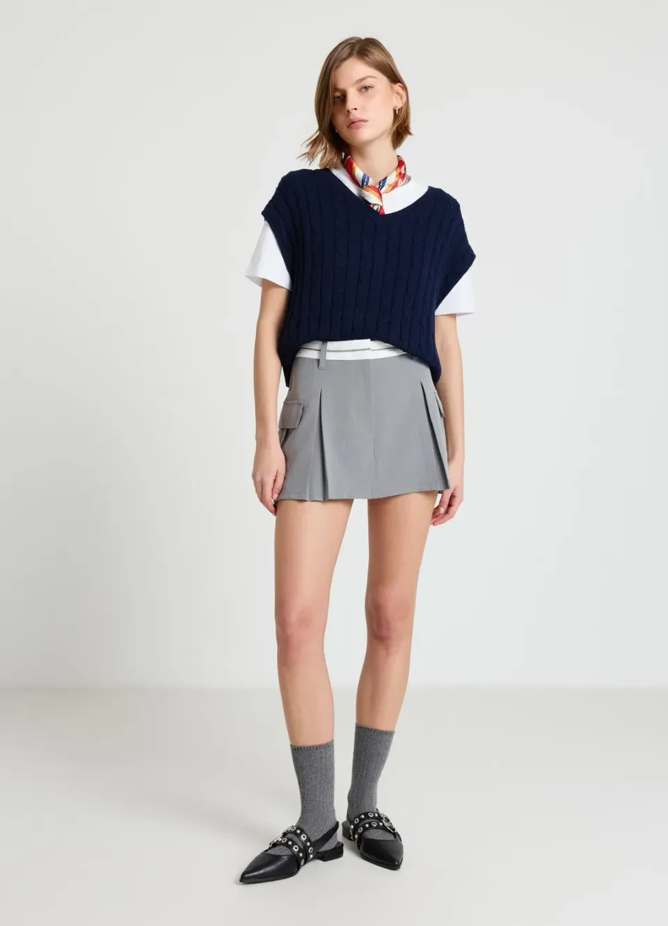 Calliope jupe-short cargo femme poches cargo
