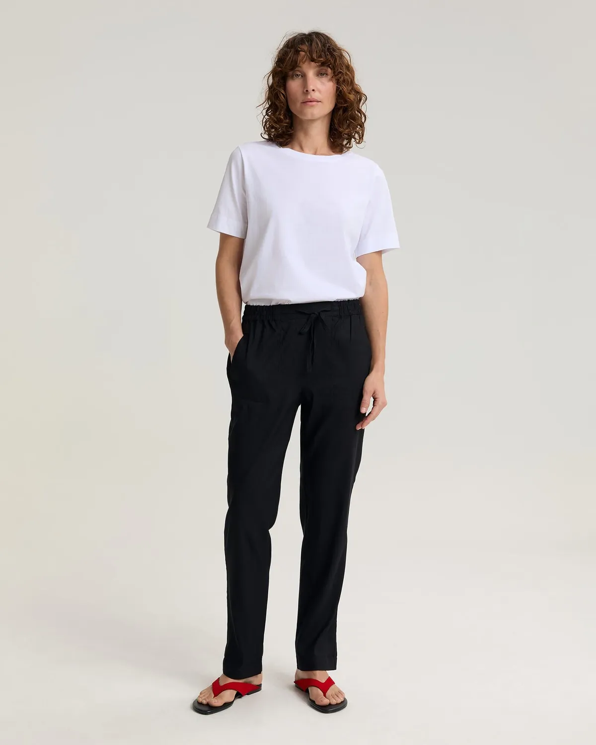 SportsCraft Rosa 115179 pantalon femme lin