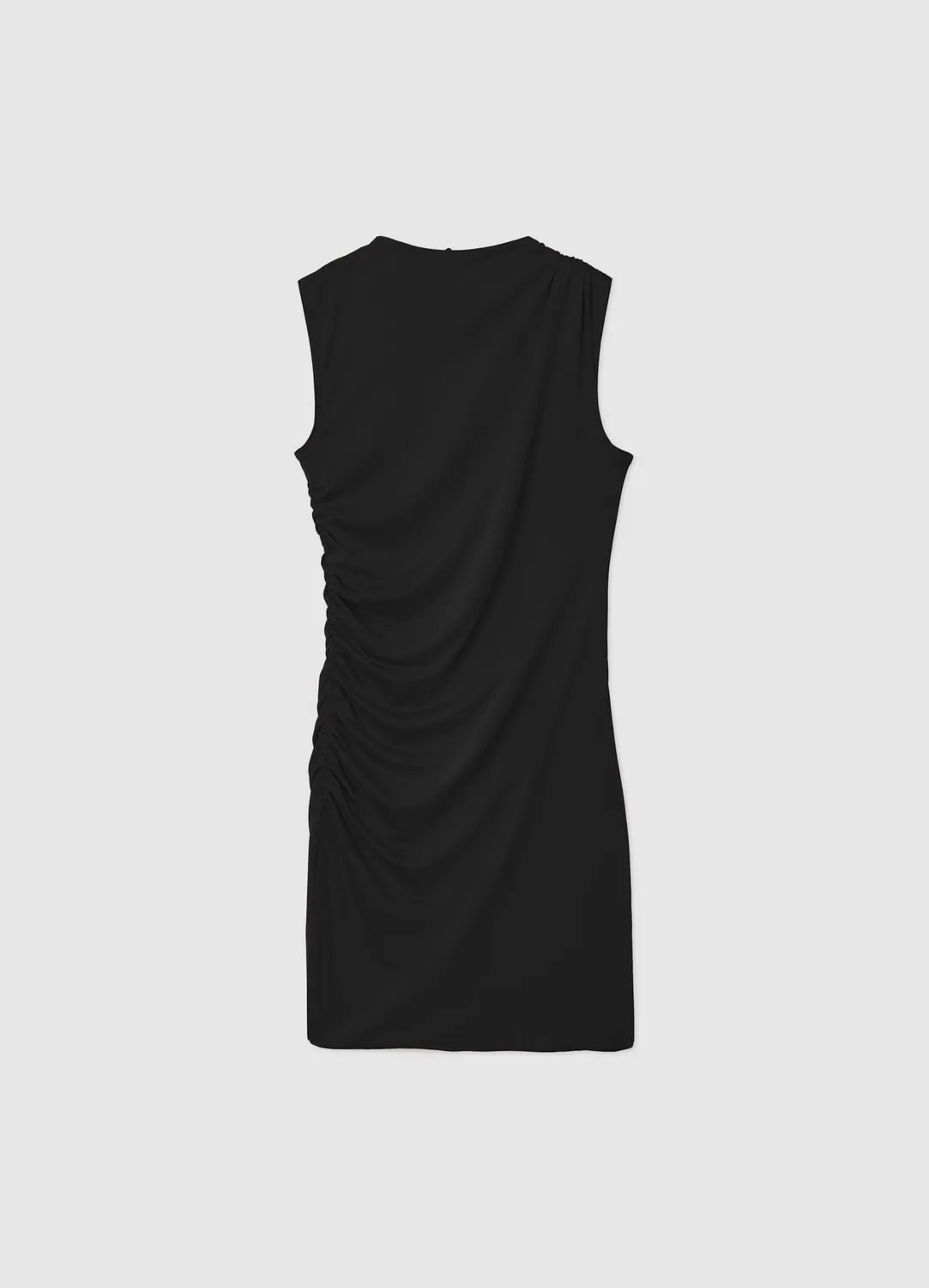 Calliope Atelier robe courte froncée sans manches