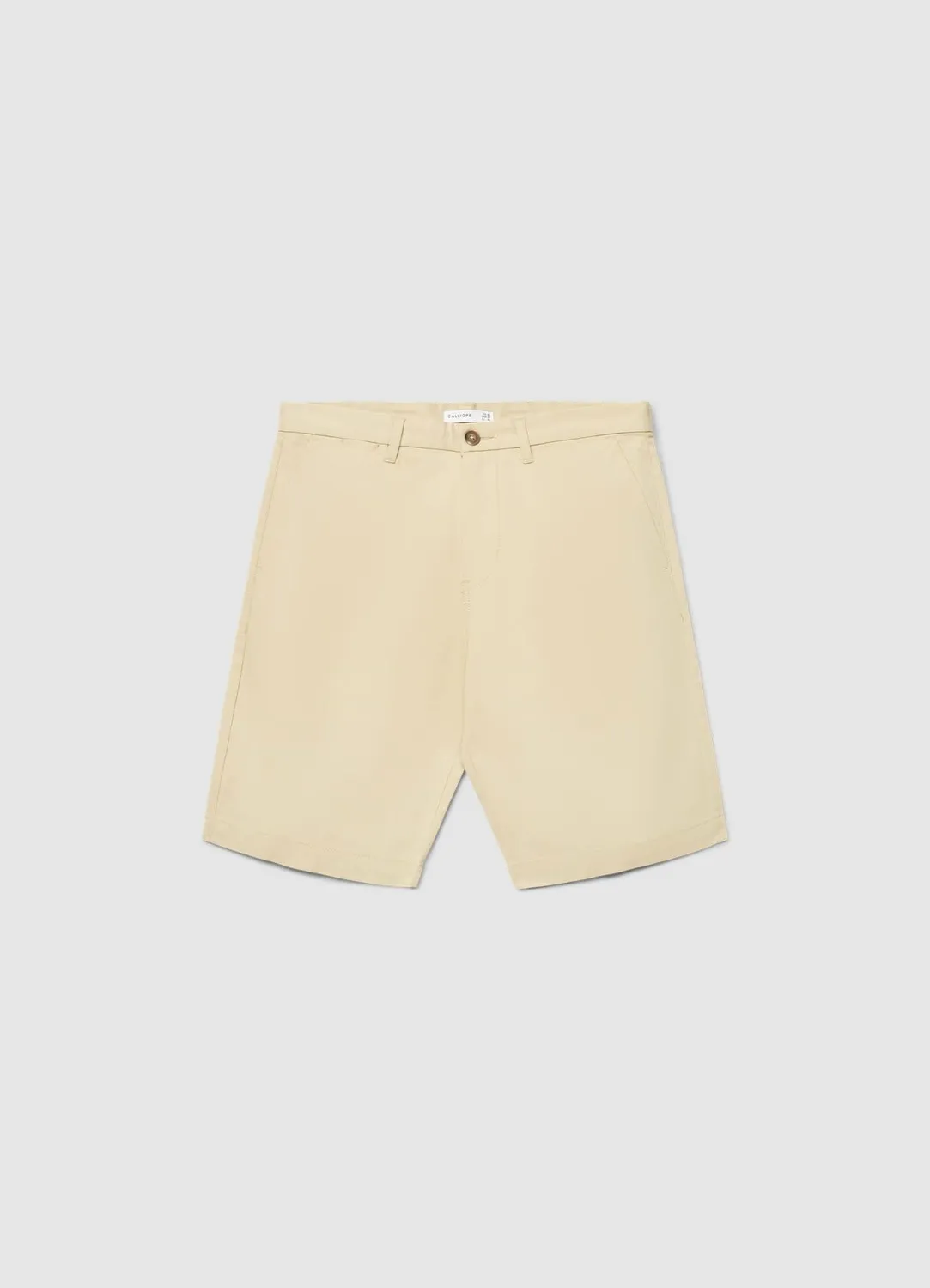 Calliope short chino homme uni coupe régulière