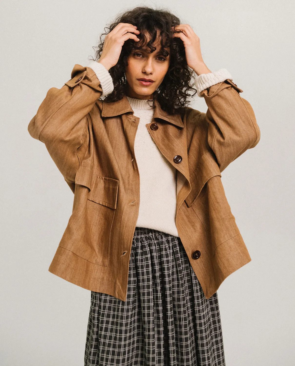 Tinsels Frantzy veste Easy toile lyocell