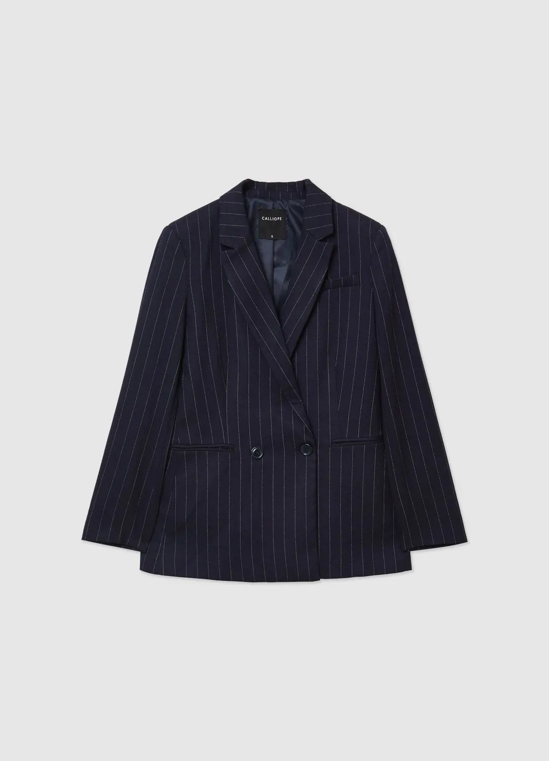 Calliope blazer double boutonnage rayures veste femme