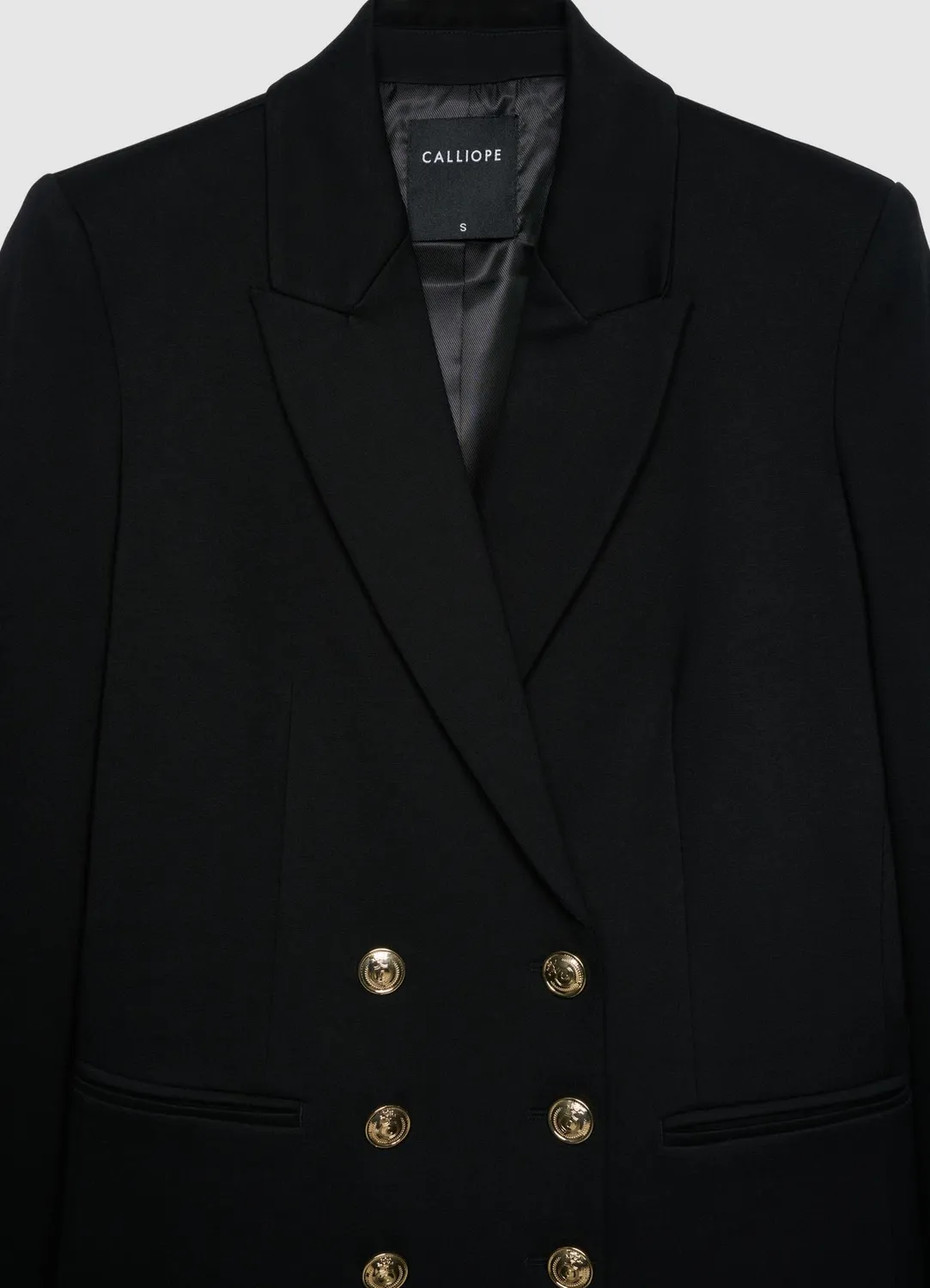 Calliope veste femme double boutonnage tailleur