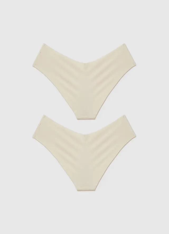 Calliope Pack 2 culotte femme lot de 2 bord franc