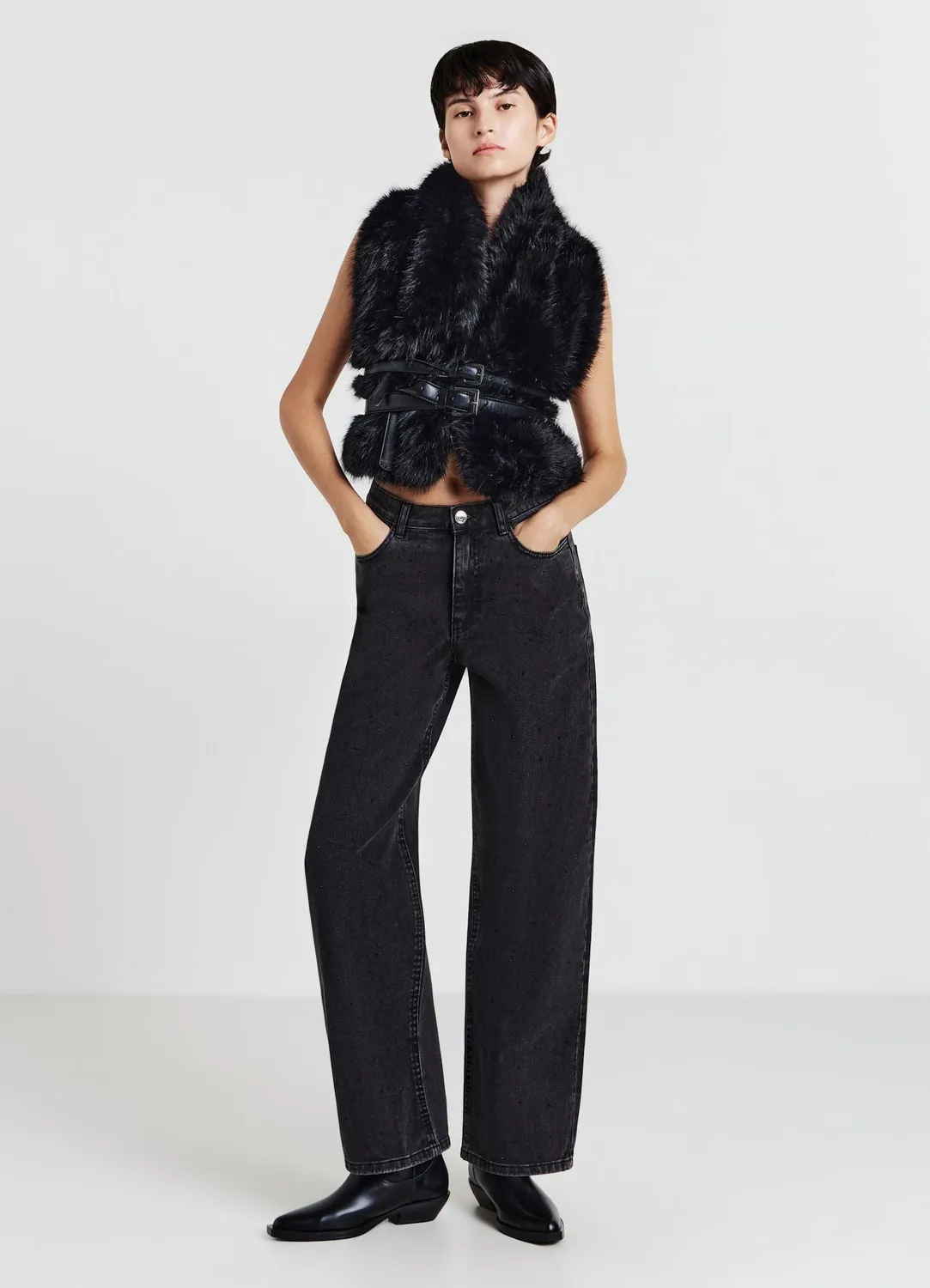 Calliope Jean Femme à Strass Taille 42