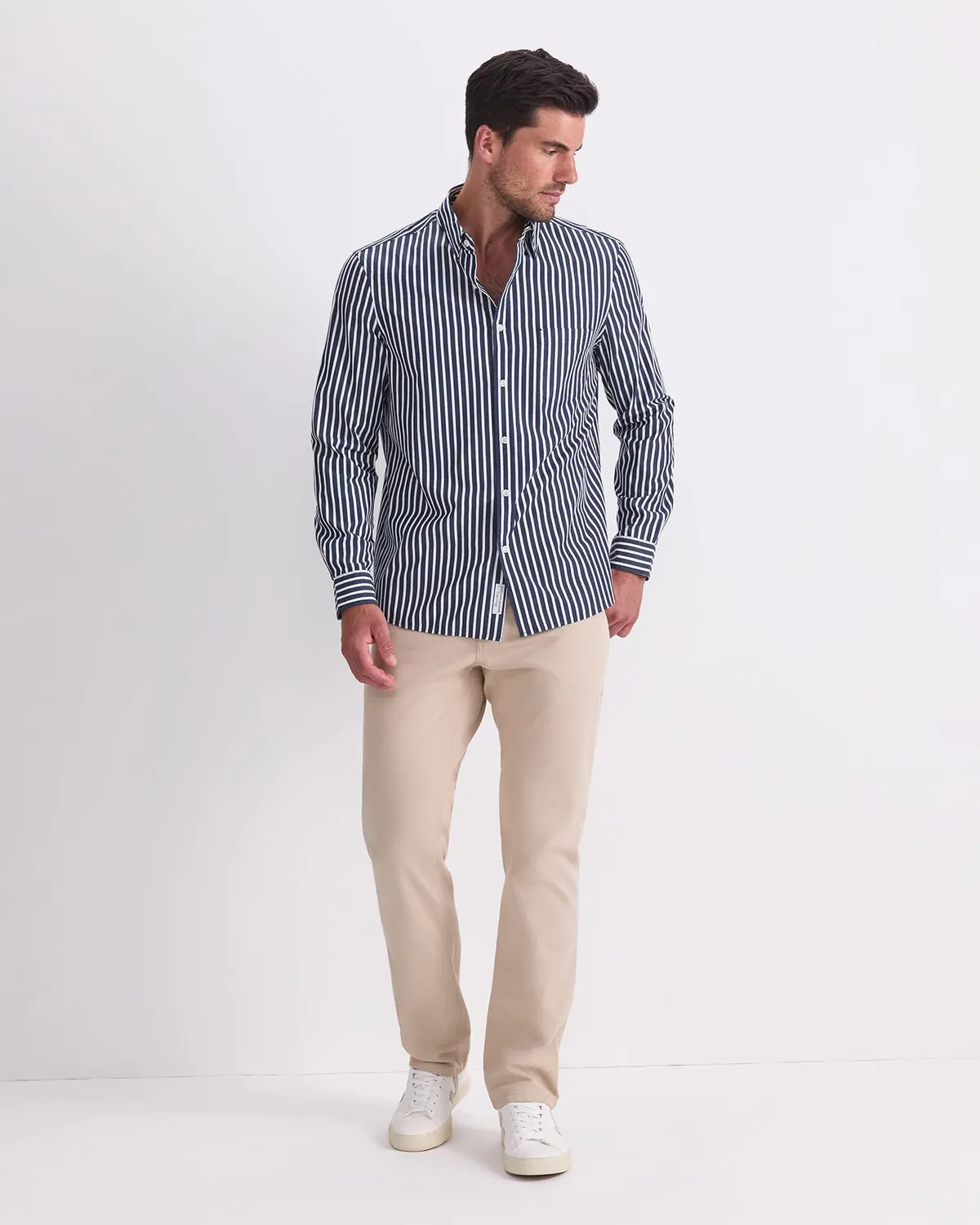 Sportscraft Ryan chemise rayée coton homme