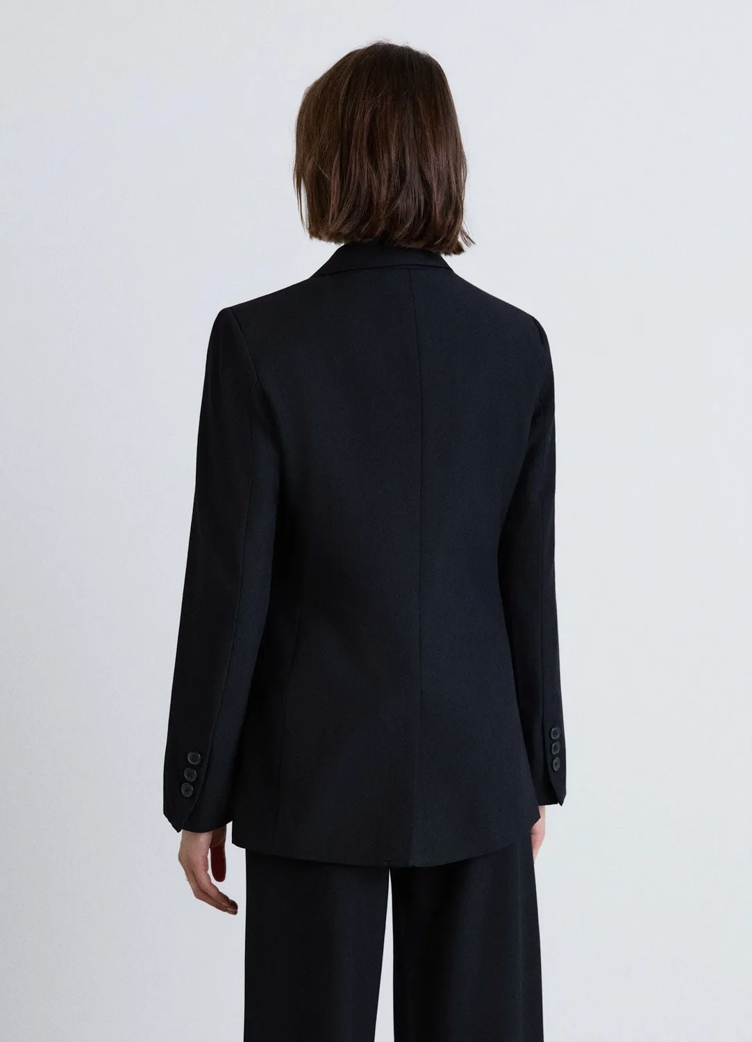 Veste Calliope double boutonnage femme unie
