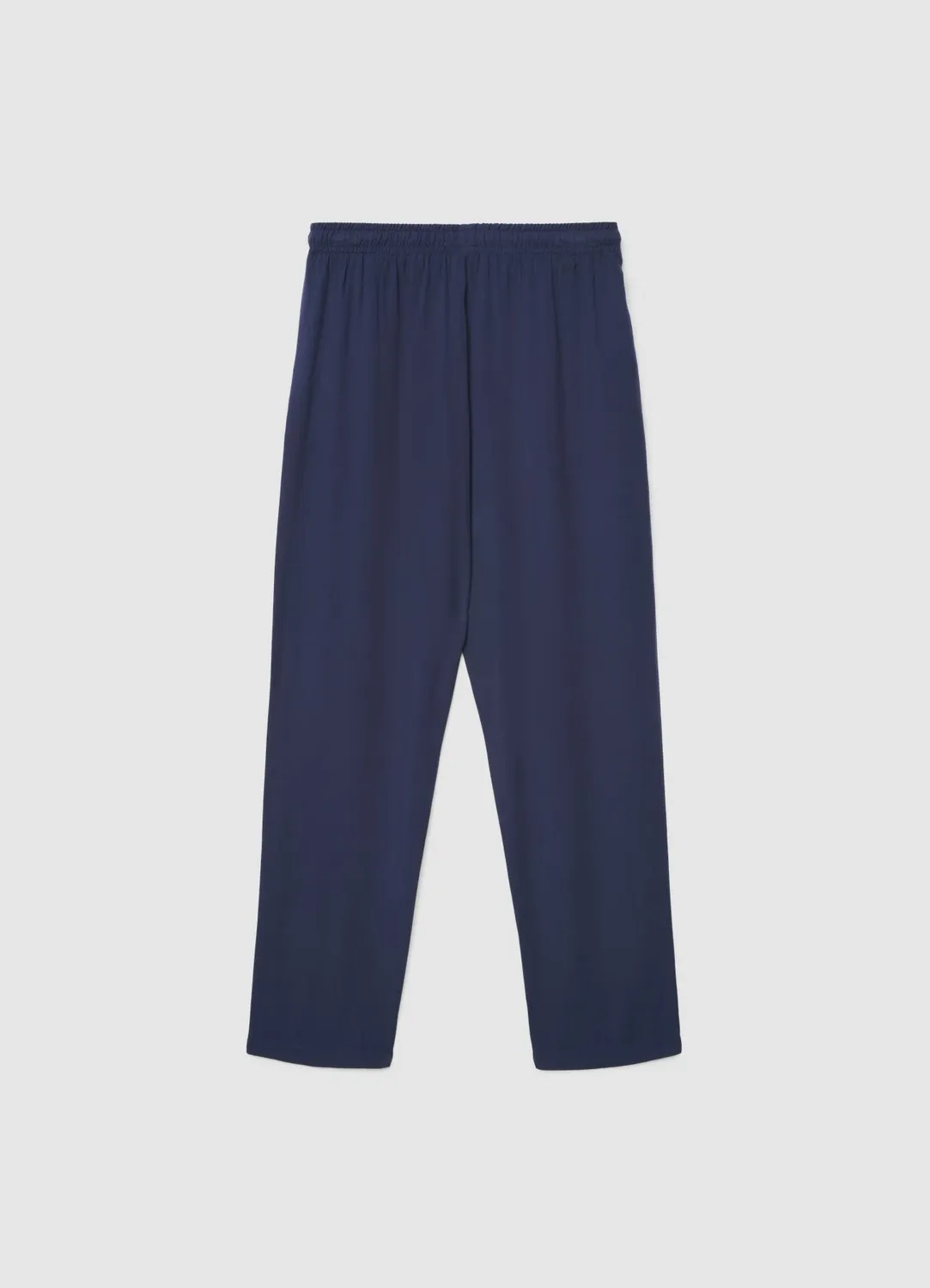 Calliope pantalon fluide femme taille elastique coupe droite