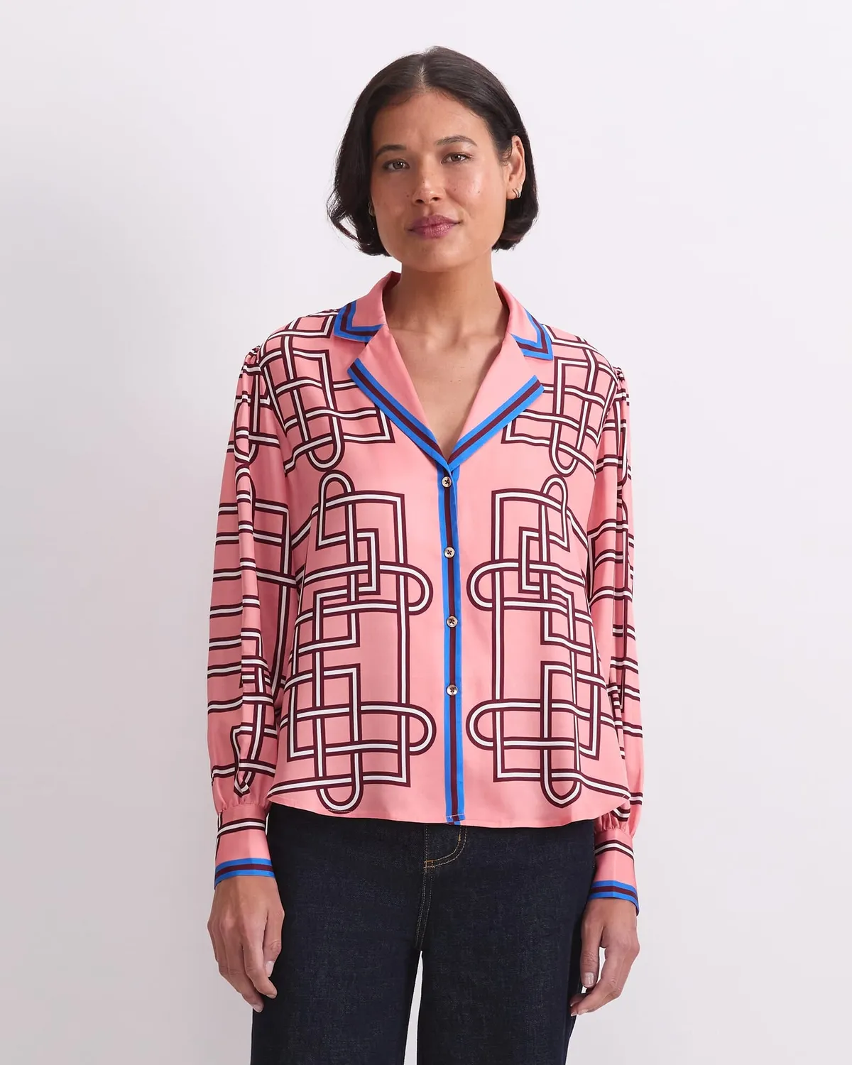Sportscraft Rhodes 120505 blouse viscose femme imprimé