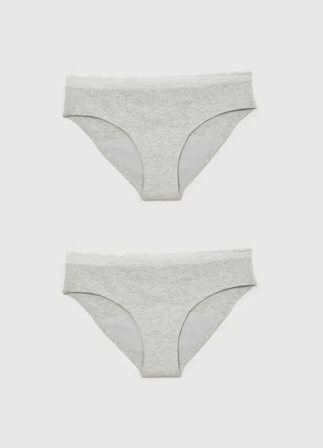 Calliope Pack 2 slips menstruels culotte lavable