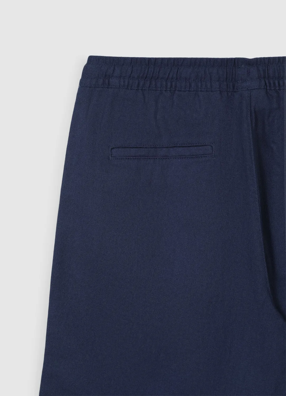 Calliope short jogging homme coton uni cordon