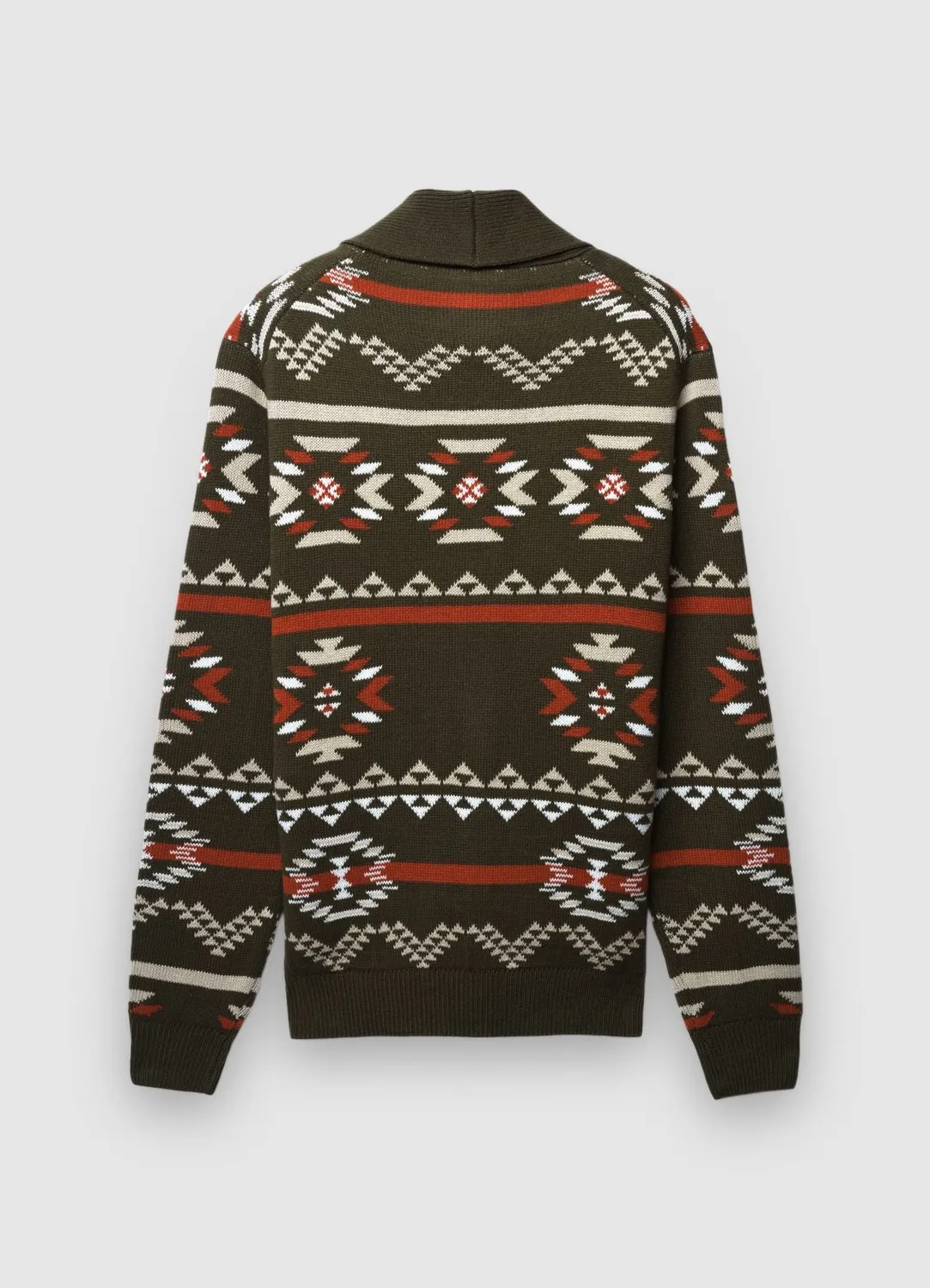 Calliope Cardigan gilet homme L motif navajo châle