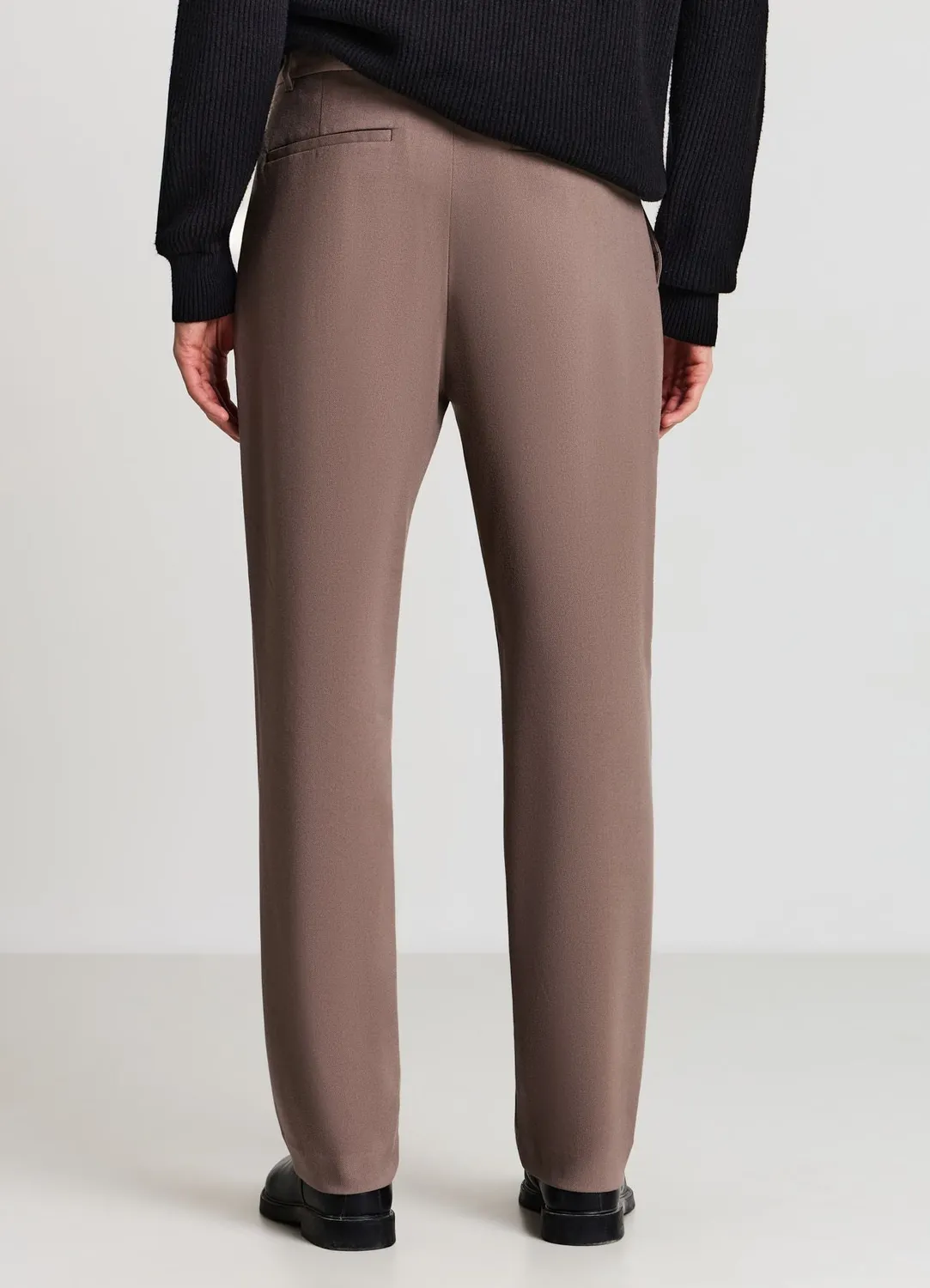 Calliope pantalon homme à pinces coupe droite