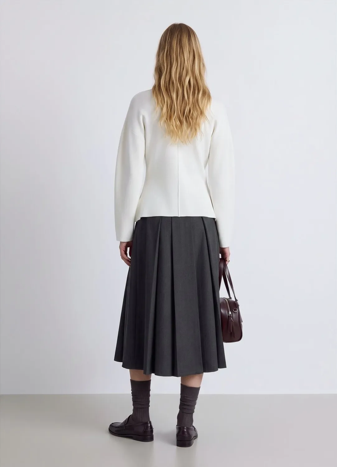Calliope Cardigan ganci cardigan femme col V uni