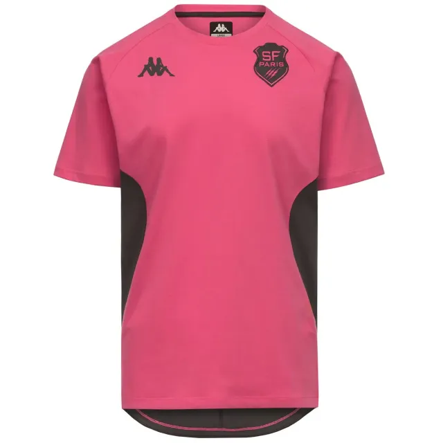 Robe di Kappa Millado 2 Stade Français maillot rose homme recyclé