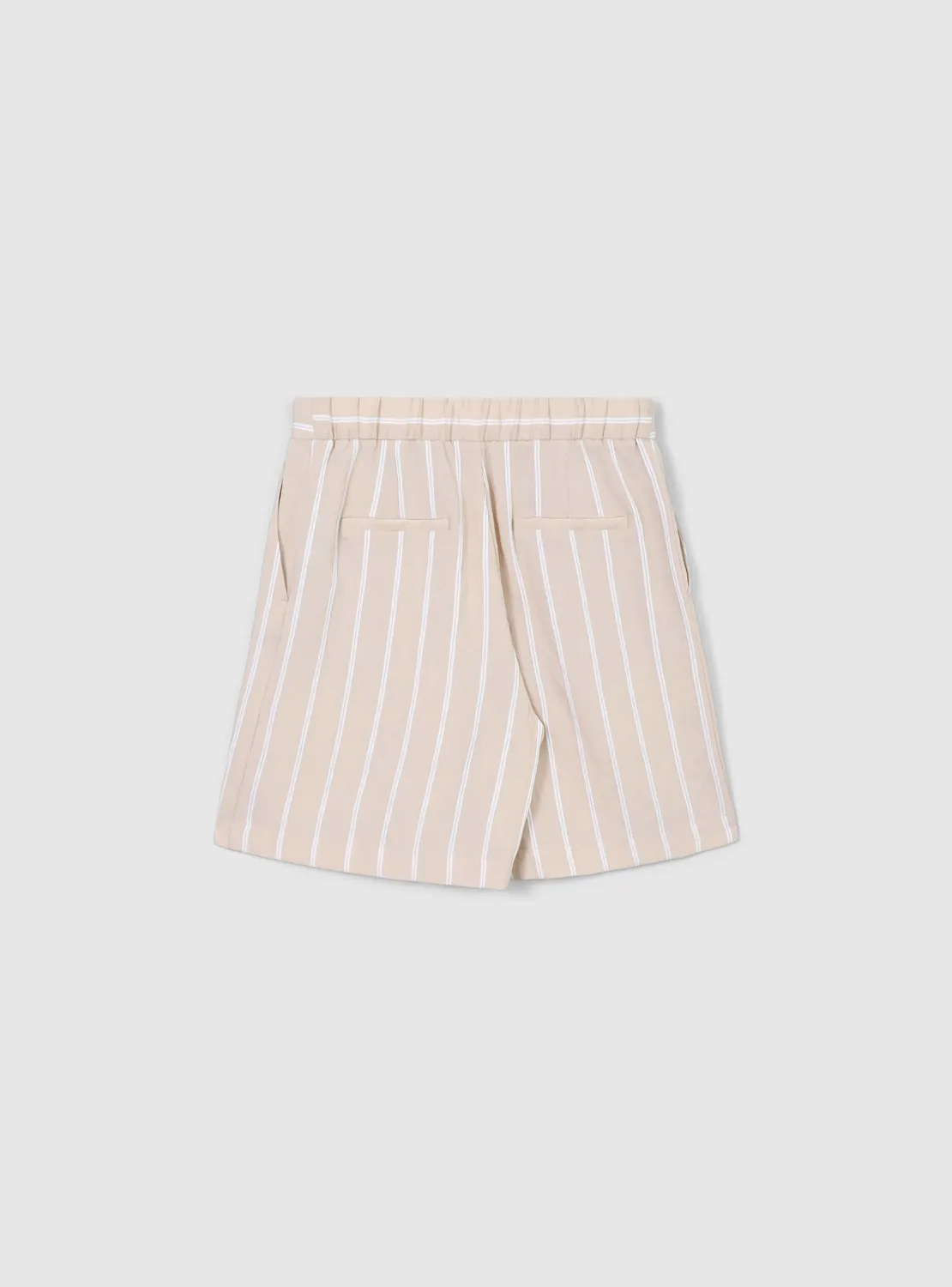 Calliope bermuda à rayures short femme coupe regular