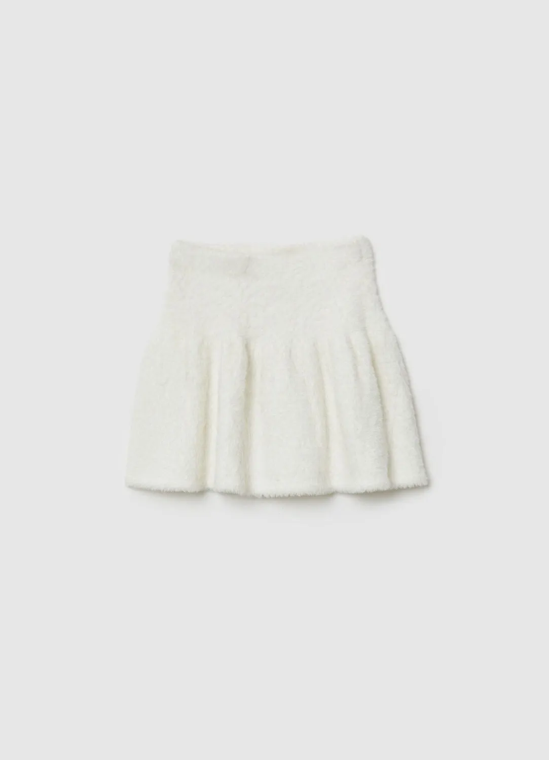 Calliope Jupe évasée effet poil jupe fille élastique