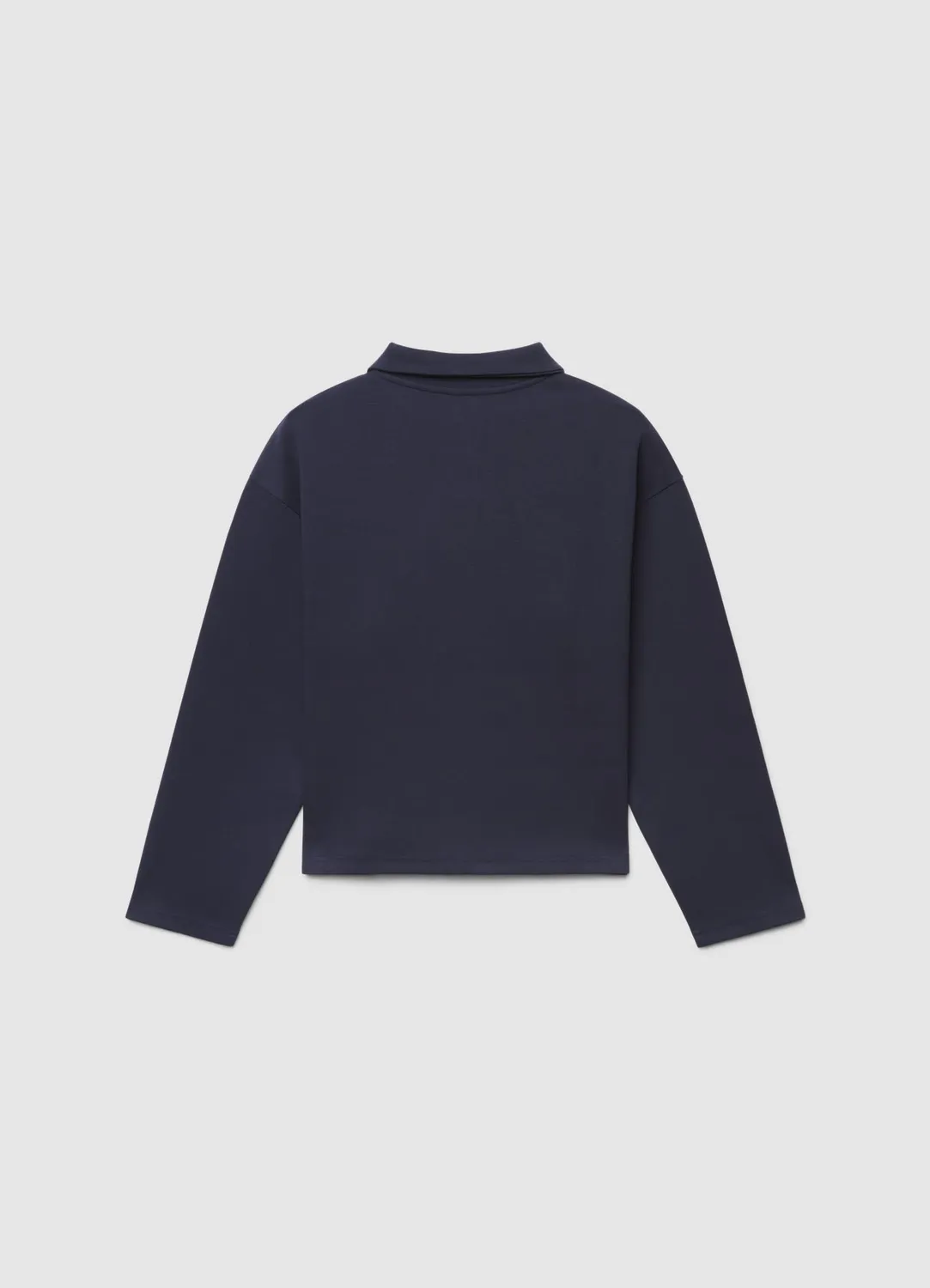 Calliope Sweat col zippé femme uni léger