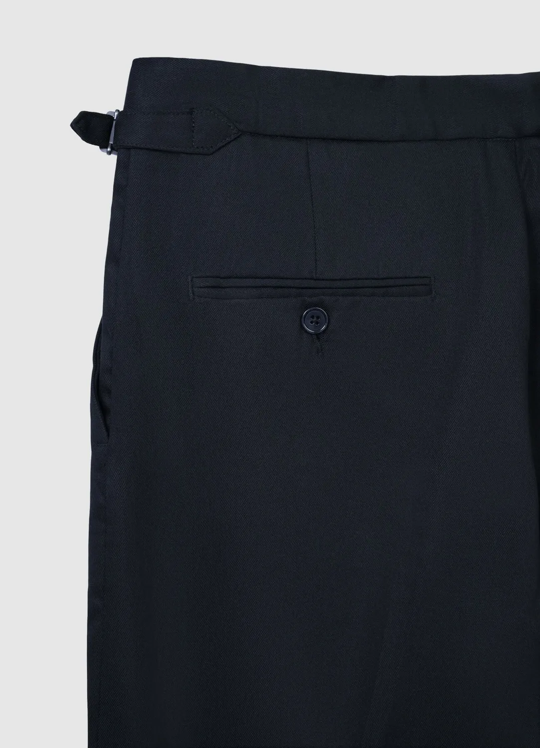 Calliope pantalon sartorial martingale homme coupe droite