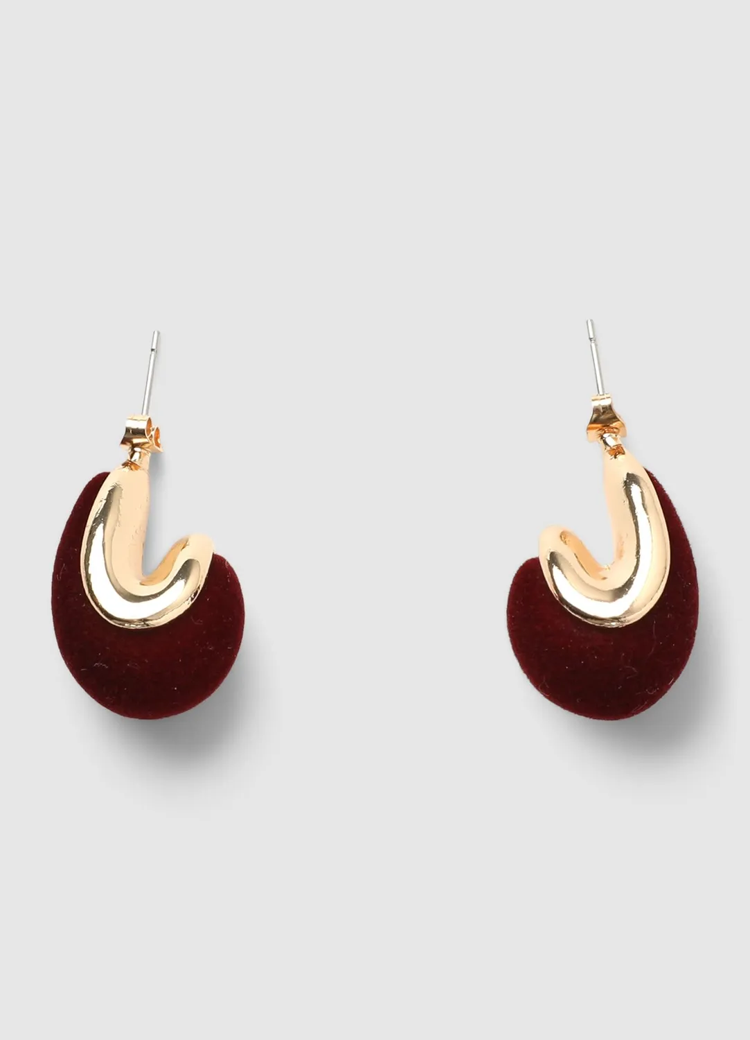 Calliope boucles goutte effet velours soirée