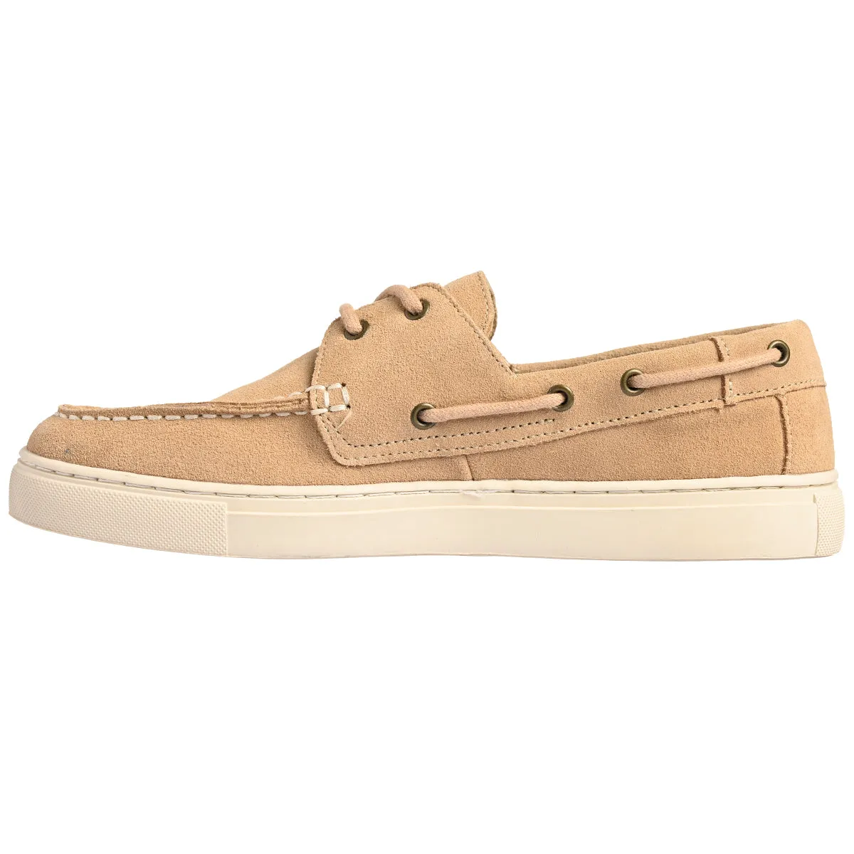 Robe di Kappa Prince chaussures bateau beige cuir