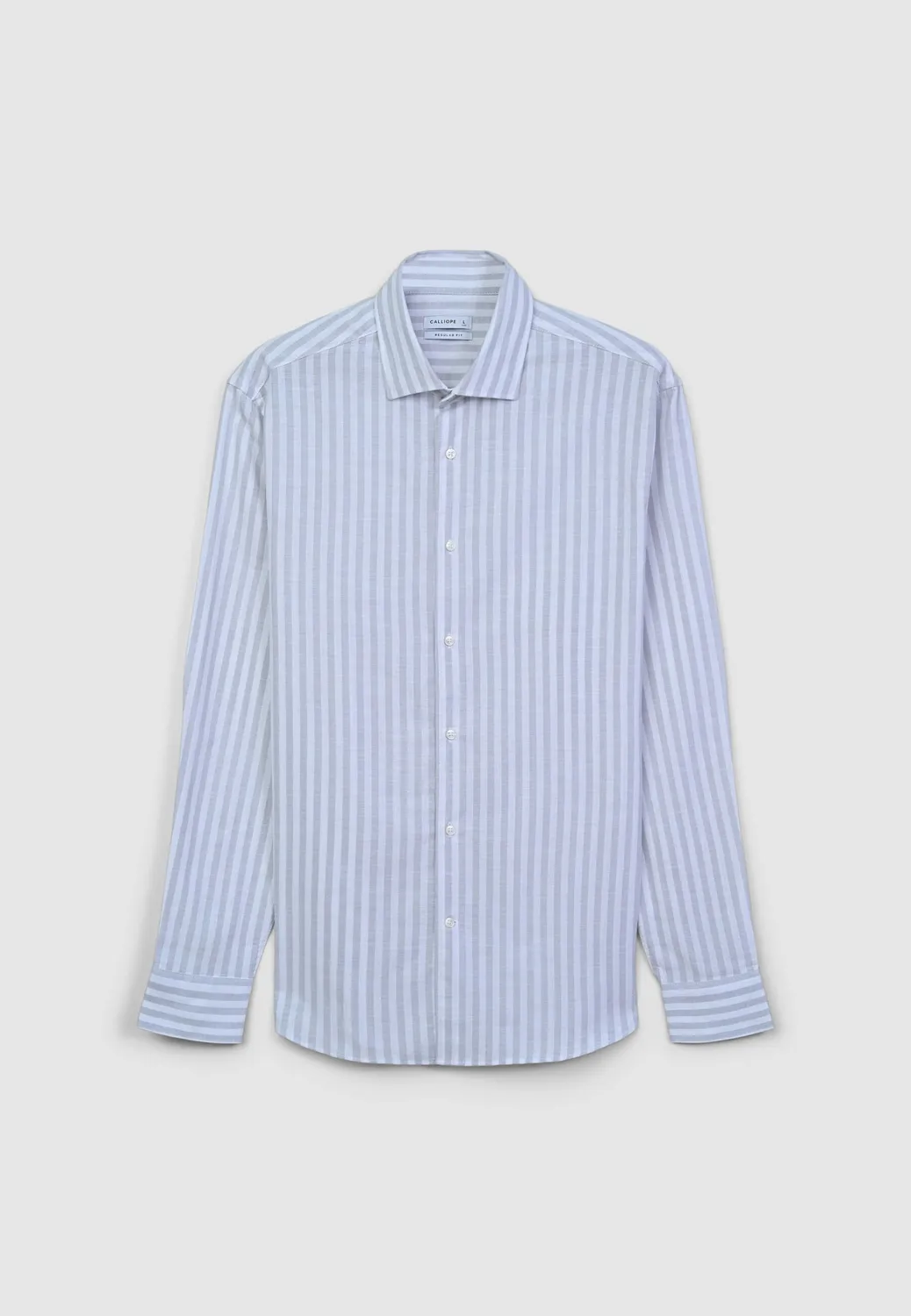 Calliope chemise rayée regular homme manches longues