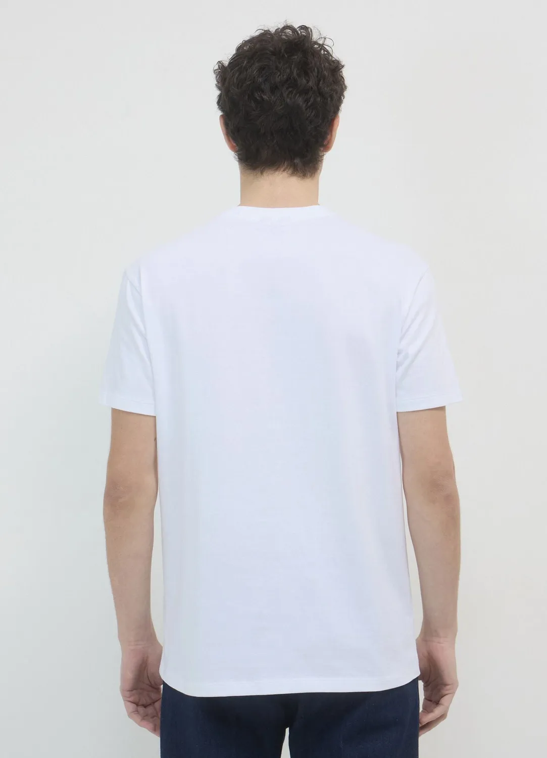Calliope t-shirt brodé col rond homme regular