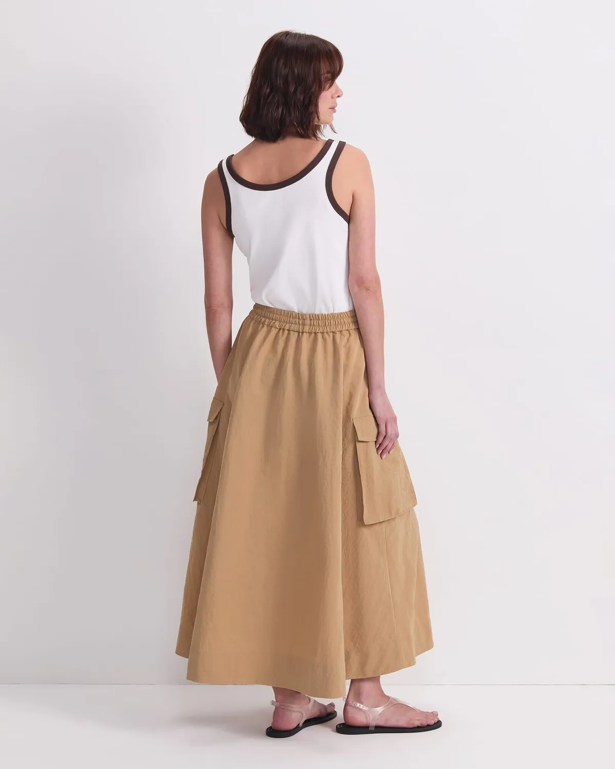 Sportscraft Tia Pocket Maxi jupe longue taille 6 à poches