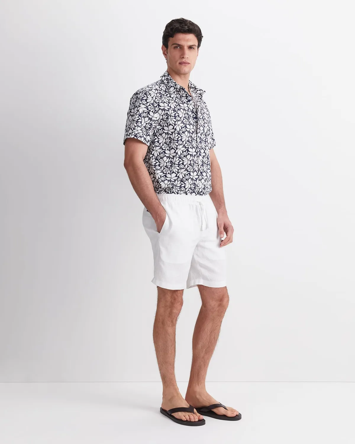 Sportscraft Caffery 207933 short lin homme 100% lin
