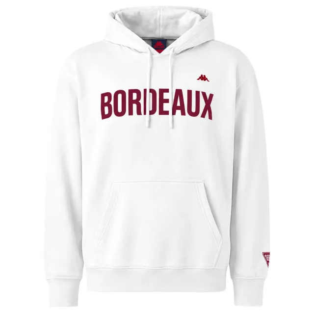 Kappa Ambroise UBB 26/27 hoodie homme blanc coton