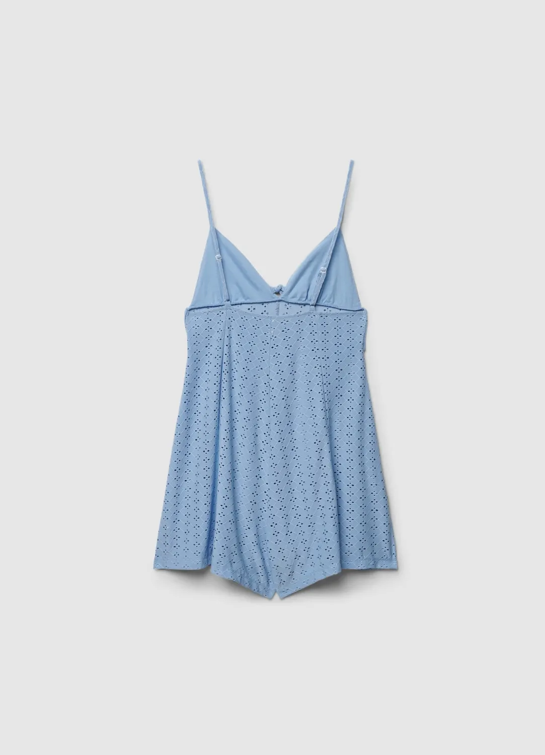 Calliope combishort nuit femme sangallo volant