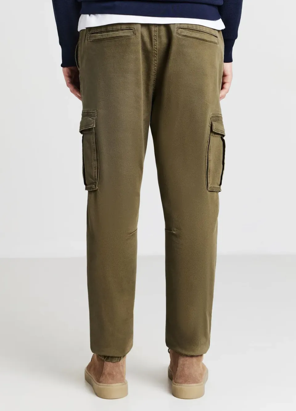 Calliope pantalon jogger homme coton poches plaquées