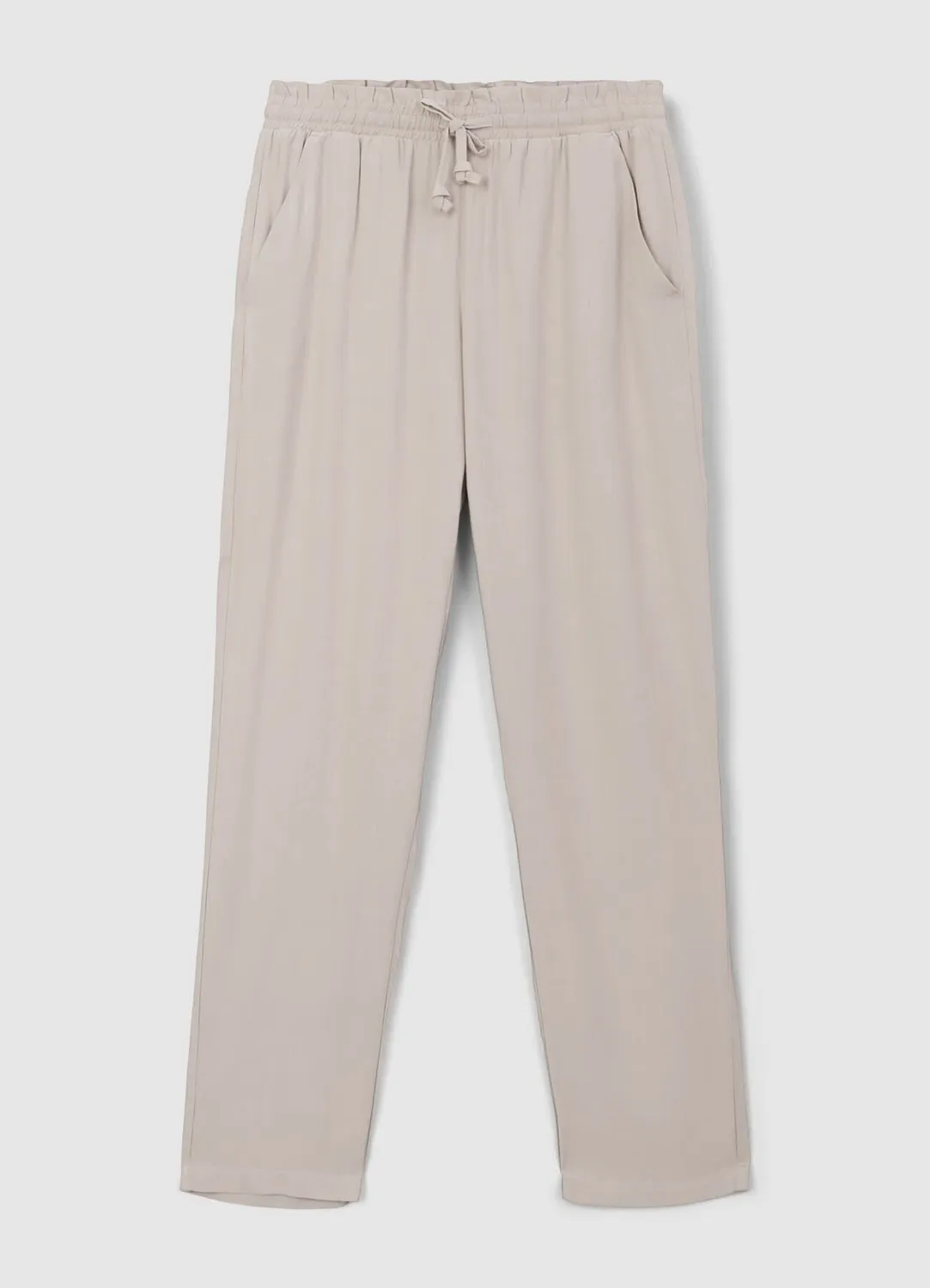 Calliope uni pantalon long femme XS à 4XL cordon