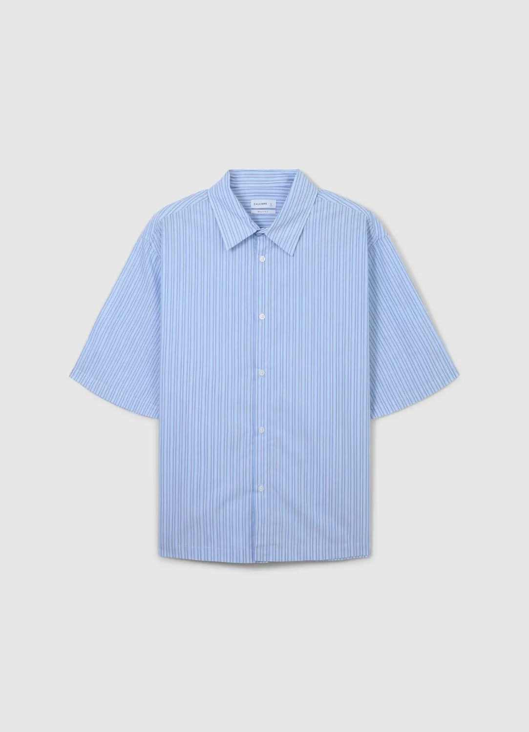 Calliope chemise rayée coton homme