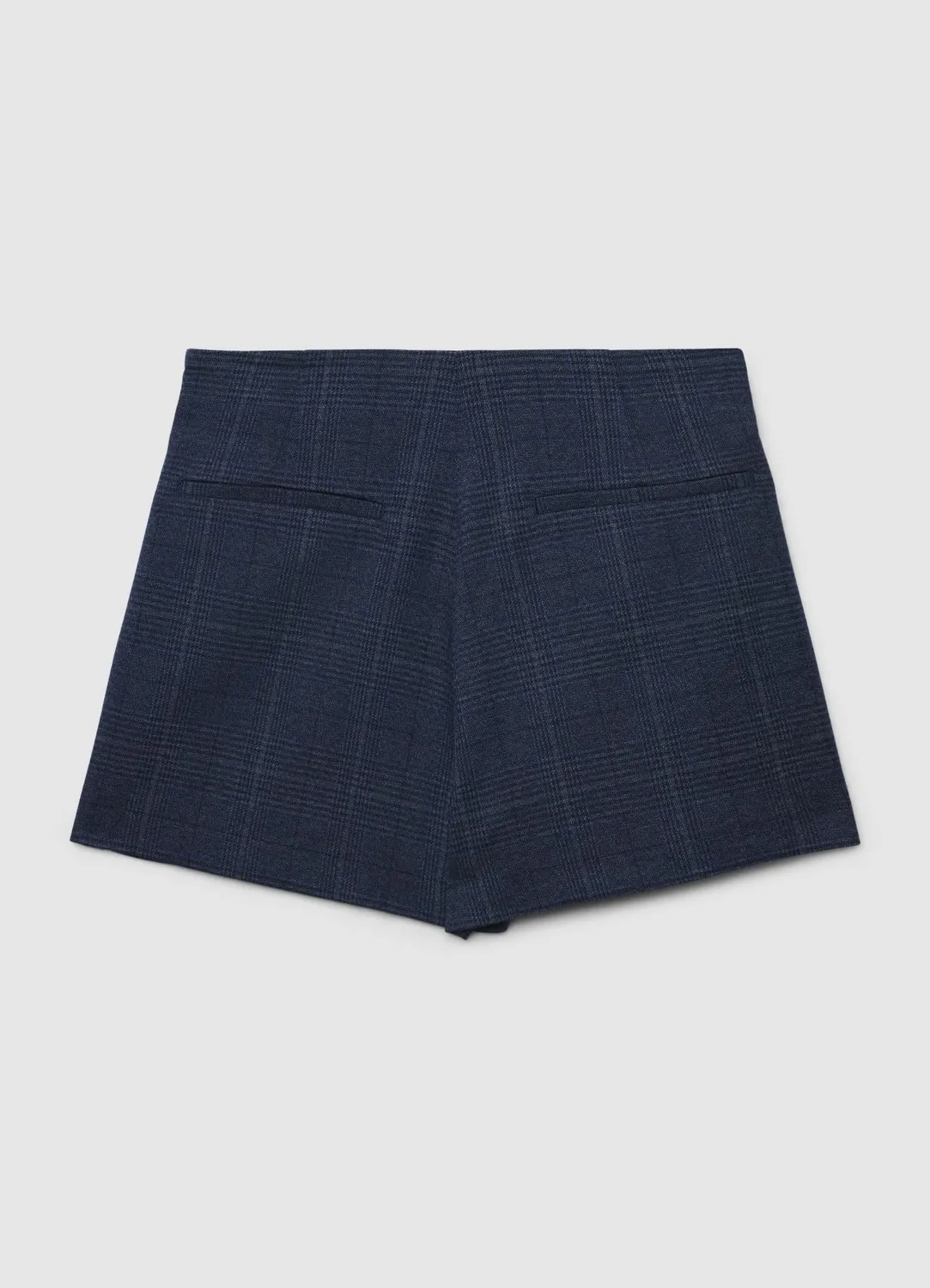 Calliope jupe-short à carreaux femme taille haute