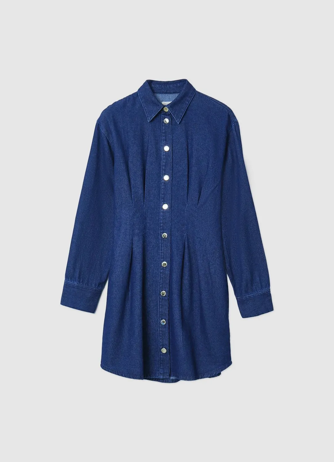 Calliope robe denim femme boutons pinces XS