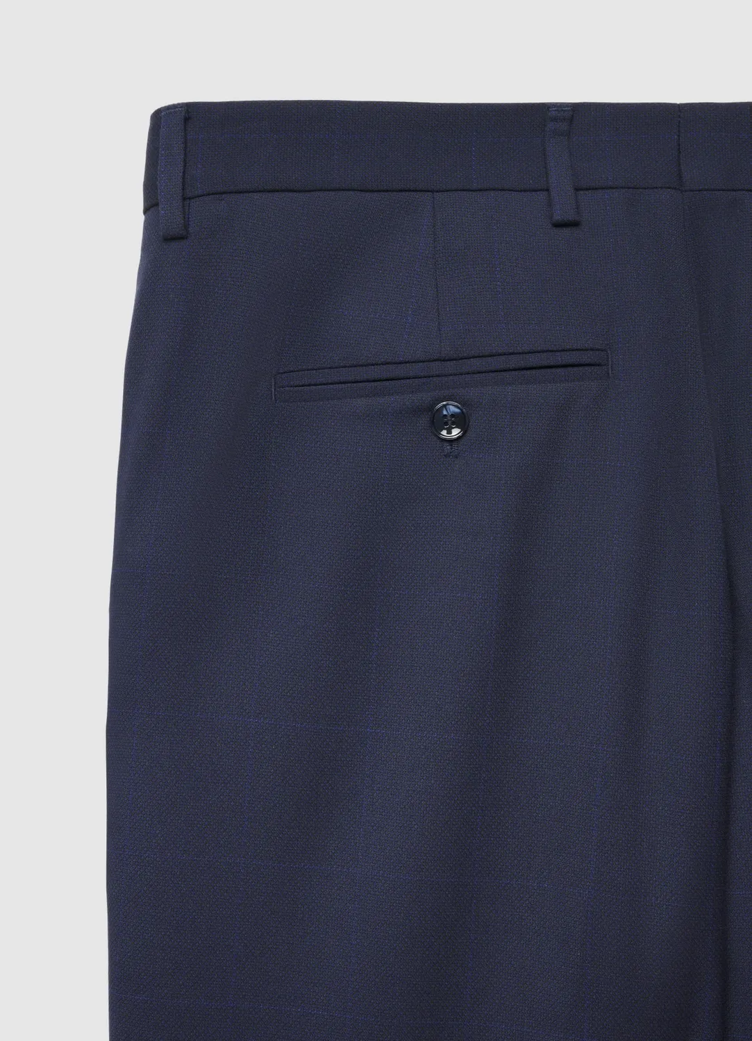 Calliope Atelier pantalon homme à carreaux droit