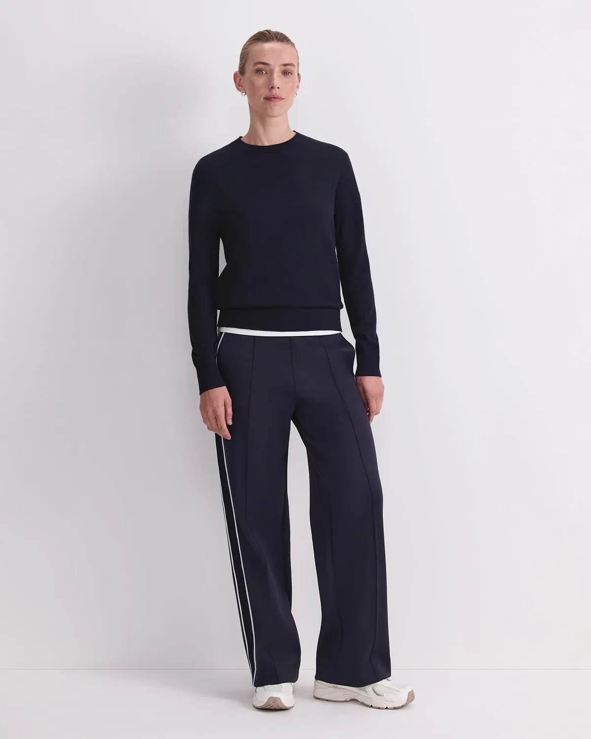 Sportscraft Francis Crew pull mérinos extra-fin col rond femme