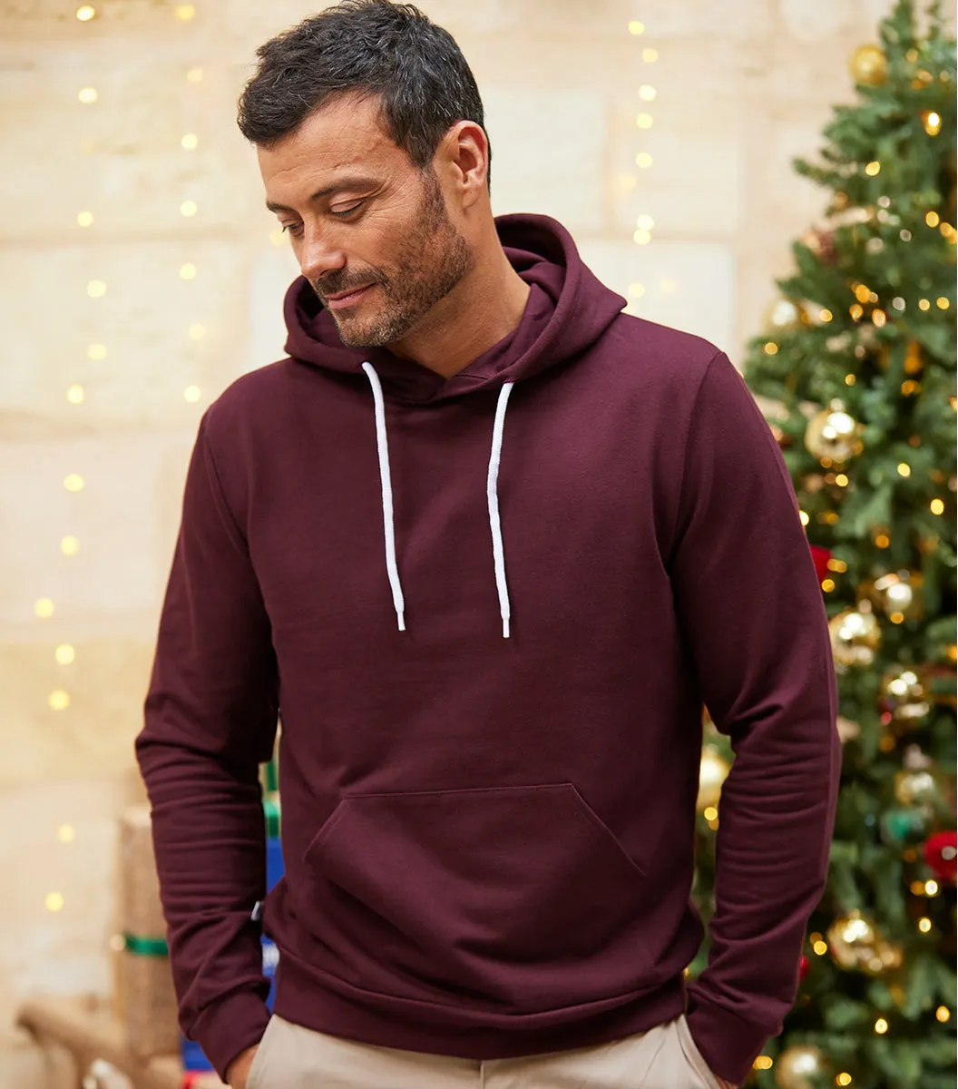Cocorico Intemporel sweat capuche homme bordeaux