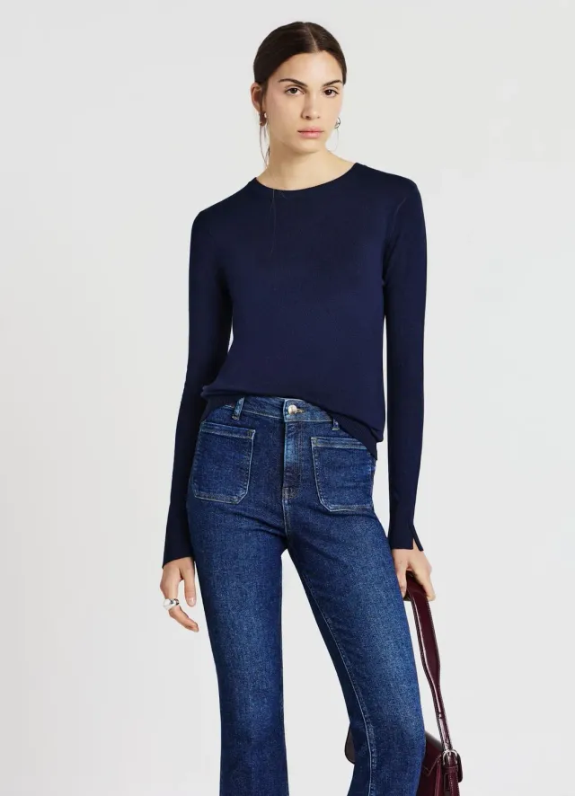 Calliope girocollo pull femme M col rond