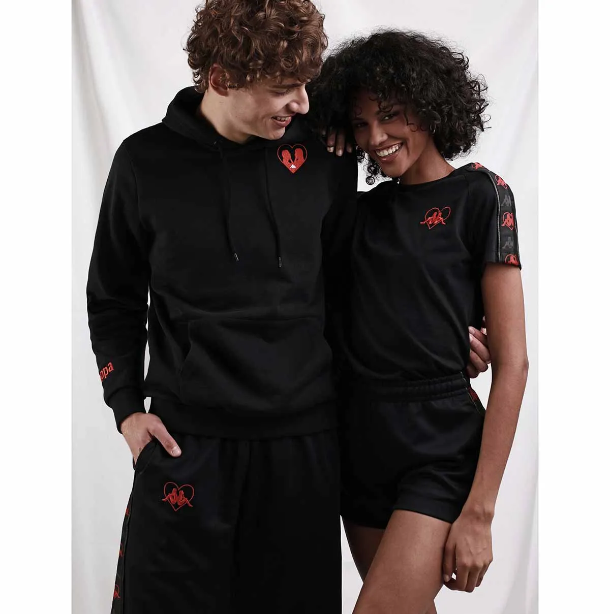 Robe di Kappa Authentic Lina T-shirt femme noir coton